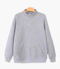 Zipped High Neck Sweater with Pockets for Women
