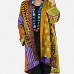 Long Printed Coat for Women