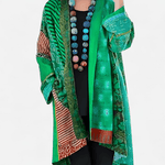 Long Printed Coat for Women