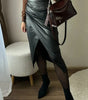 Faux Leather Skirt for Women