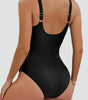 One-Piece Sculpting Swimsuit with Ruching for Women | Perfect for Summer