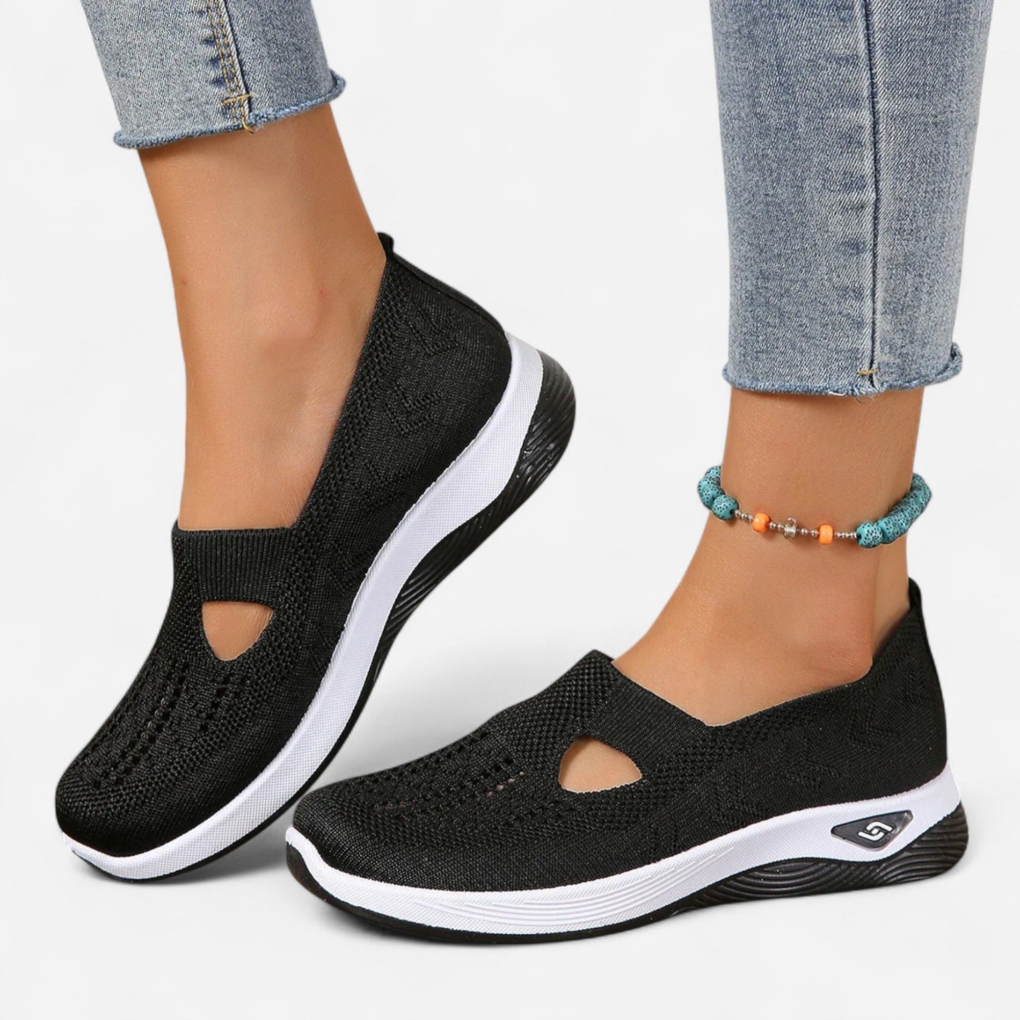 Mesh Slip-On Shoes for Women