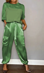 Flowy pants set for women