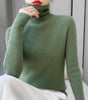 Wool Turtleneck Sweater for Women