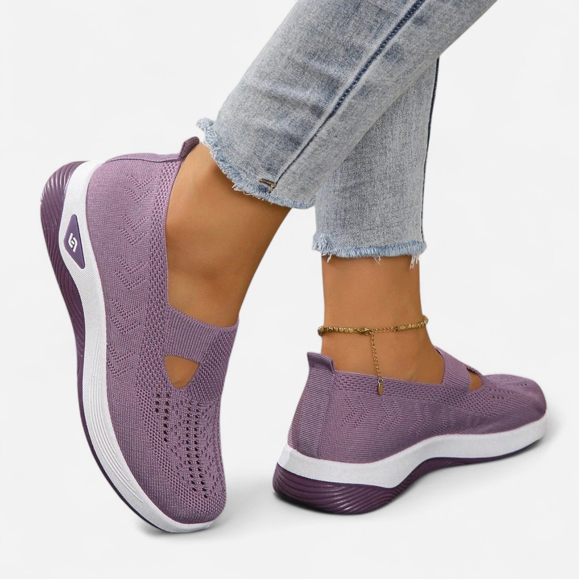 Mesh Slip-On Shoes for Women
