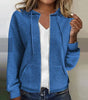 Zipped Hooded Jacket for Women
