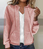 Zipped Hooded Jacket for Women