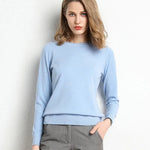 Fitted Wool Sweater for Women