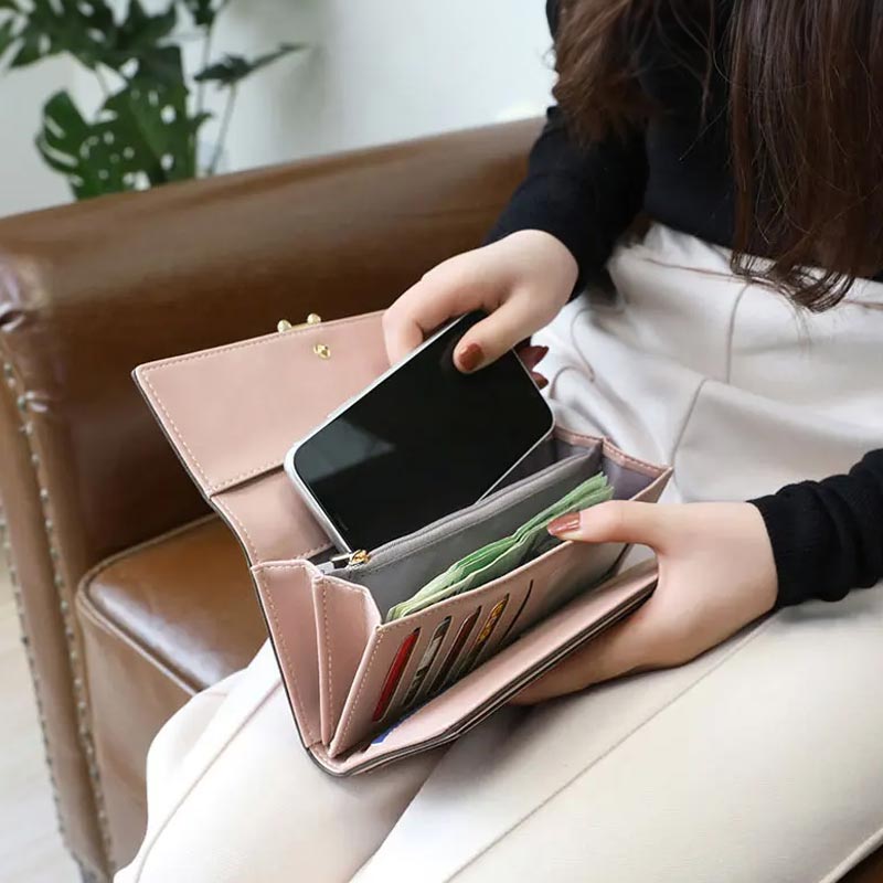 Elegant Multifunction Wallet for Women