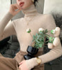 Wool Turtleneck Sweater for Women