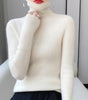 Wool Turtleneck Sweater for Women