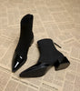 Pointed Suede Heel Boot for Women