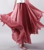 Long Linen Skirt A-Line Cut for Women | Ideal for Summer