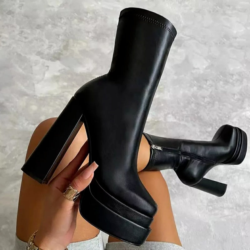 High Heel and Platform Ankle Boots for Women | Ideal for Everyday Wear