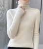 Wool Turtleneck Sweater for Women
