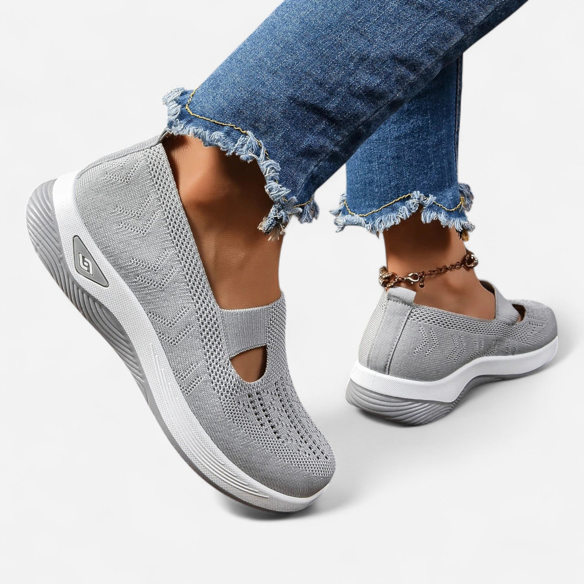 Mesh Slip-On Shoes for Women