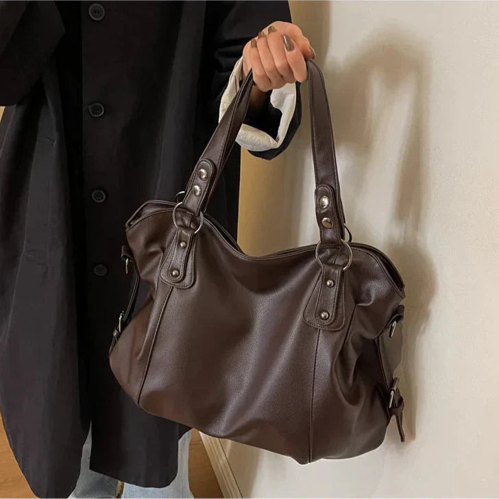 Large Soft Leather Handbag for Women