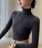 Wool Turtleneck Sweater for Women