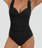 One-Piece Sculpting Swimsuit with Ruching for Women | Perfect for Summer