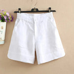 Short Loose in Breathable Linen for Women