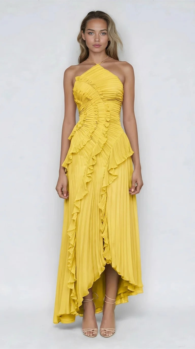 Midi Ruffle Dress for Women | Perfect for Special Events