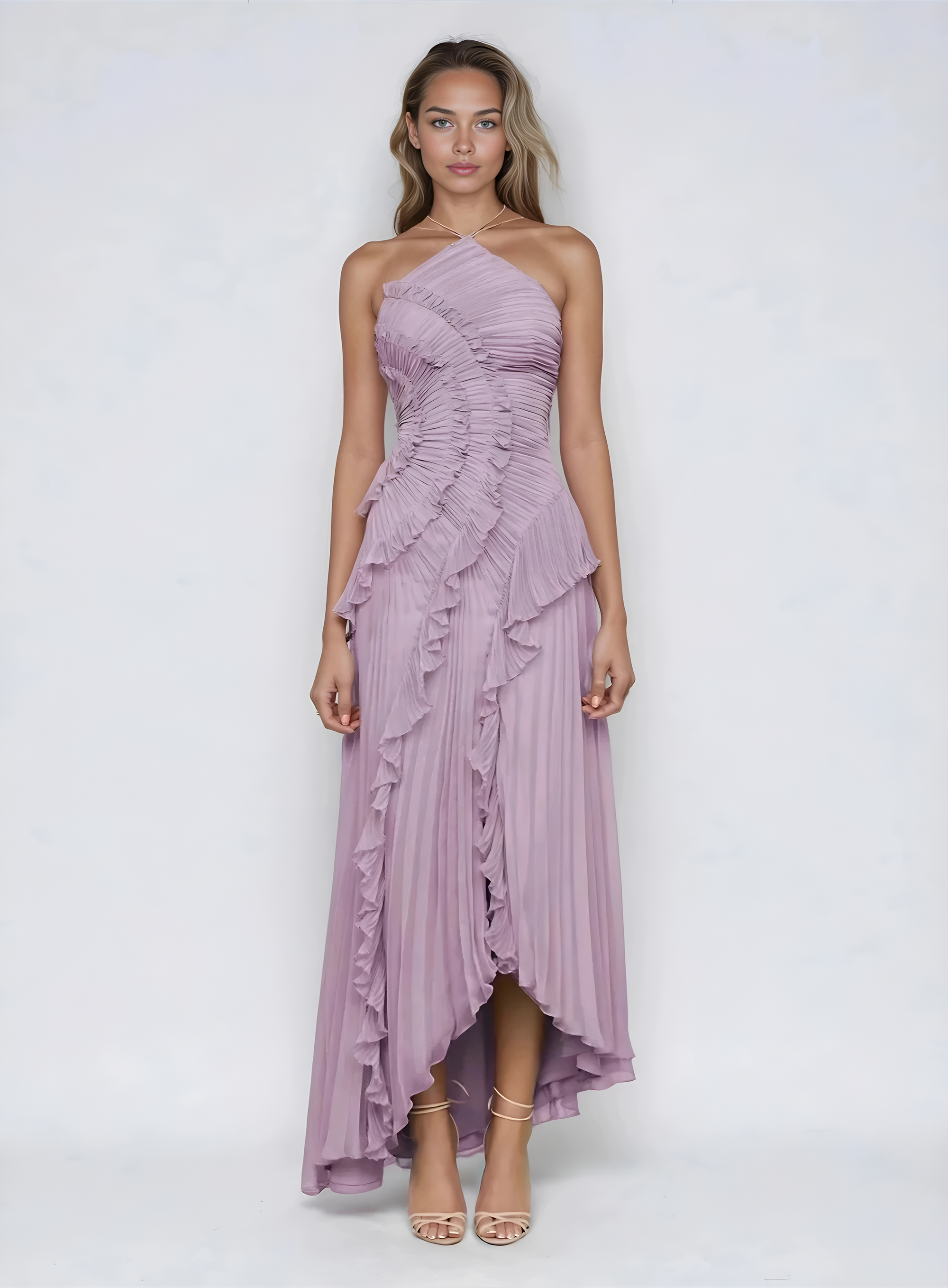 Midi Ruffle Dress for Women | Perfect for Special Events