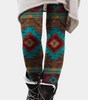 Ethnic Printed Winter Leggings for Women