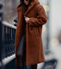 Long Alpaca Wool Coat for Women