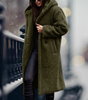 Long Alpaca Wool Coat for Women