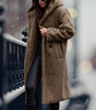 Long Alpaca Wool Coat for Women