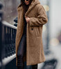 Long Alpaca Wool Coat for Women
