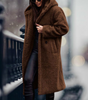Long Alpaca Wool Coat for Women