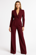 Women's long-sleeve jumpsuit