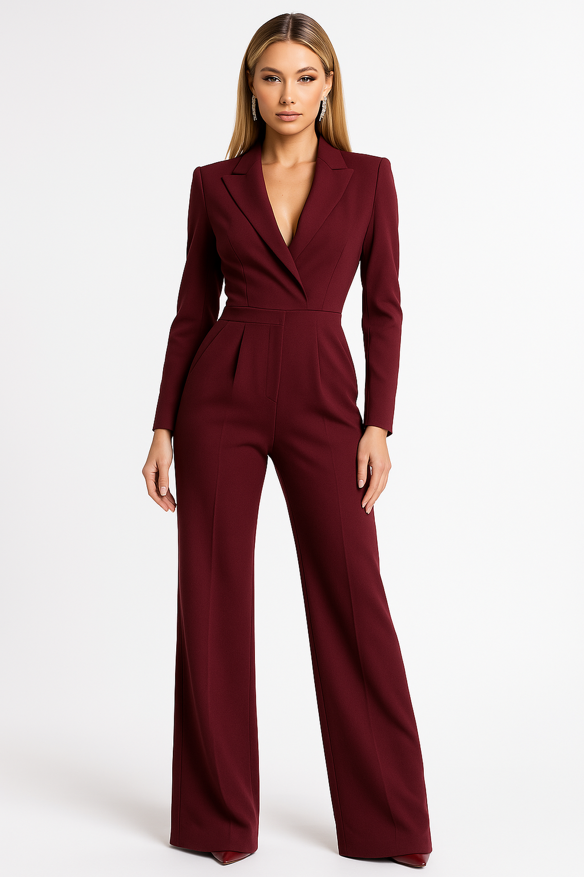 Women's long-sleeve jumpsuit