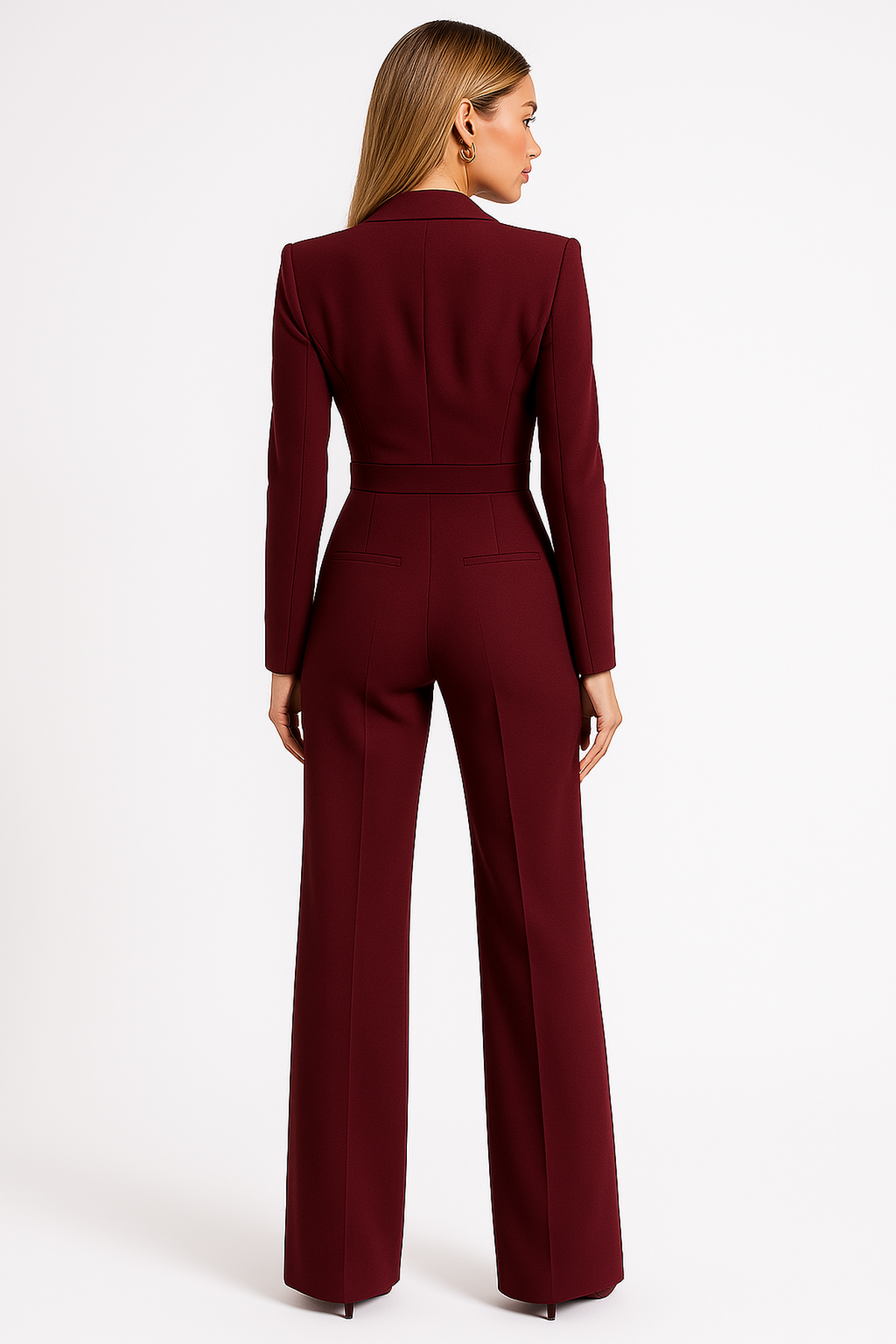Women's long-sleeve jumpsuit