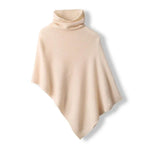 Fine Wool Poncho for Women
