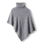 Fine Wool Poncho for Women