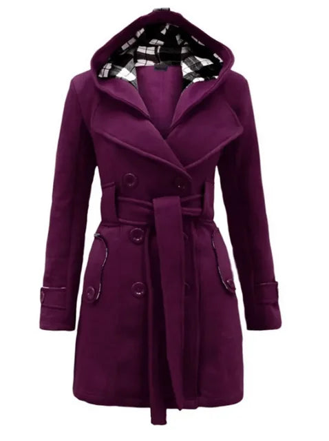 Cotton Trench Coat for Women