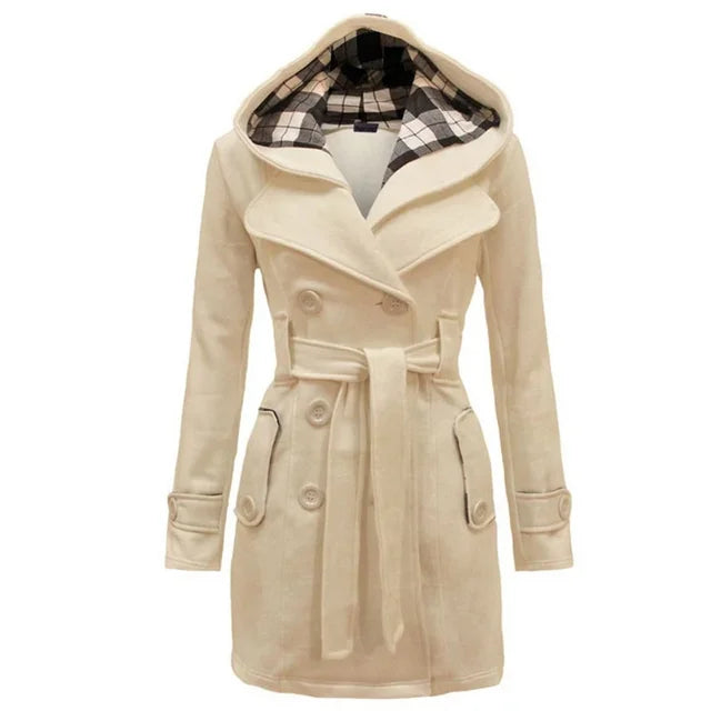Cotton Trench Coat for Women