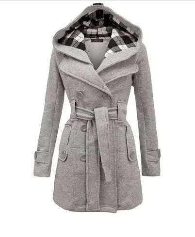 Cotton Trench Coat for Women