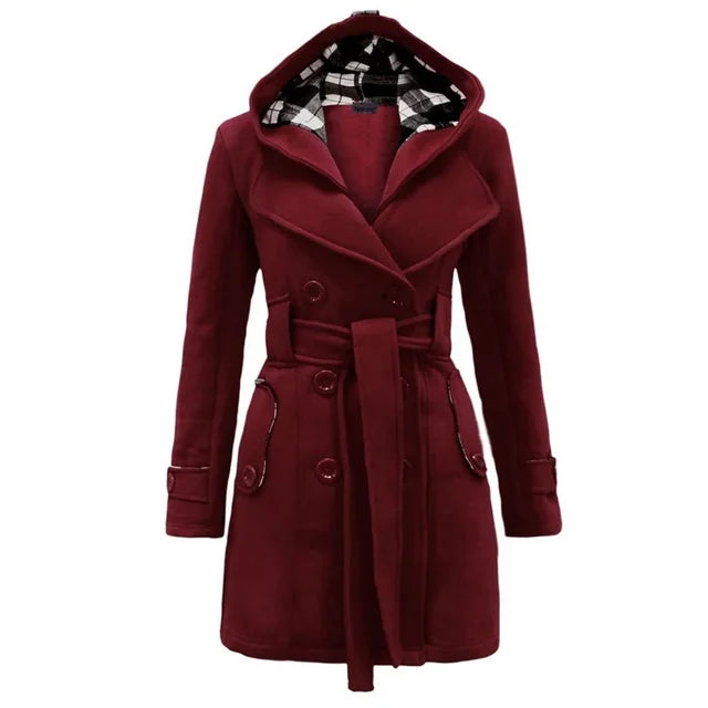 Cotton Trench Coat for Women