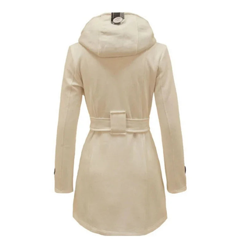 Cotton Trench Coat for Women