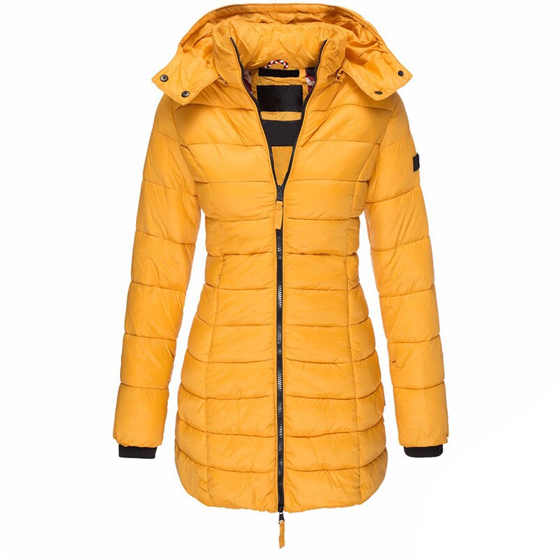 Long Quilted Jacket for Women