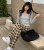 Plaid Trousers for Women