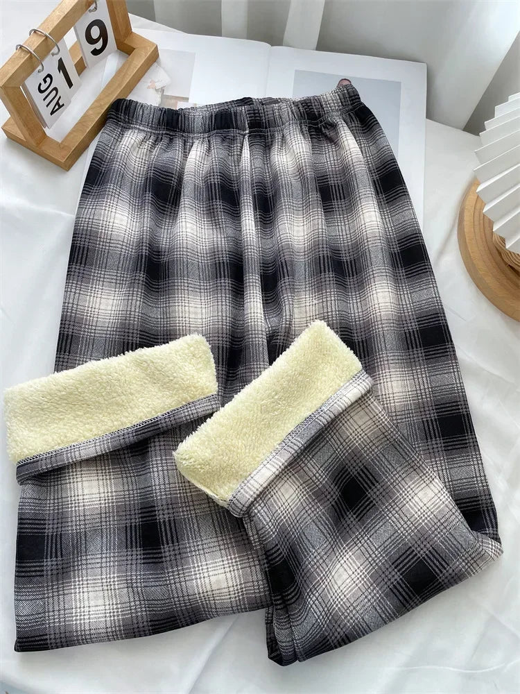 Plaid Trousers for Women