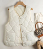 Cotton Padded Vest for Women