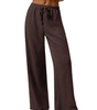 Wide High Waist Palazzo Pants with Pockets for Women