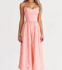 Midi Dress with Ascot Neckline and Flared Cut for Women | Perfect for Summer
