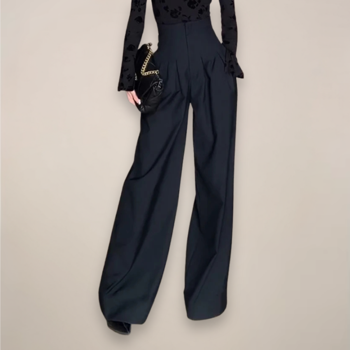 High-waisted wide-leg pants for Women