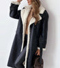 Long Shearling Coat for Women
